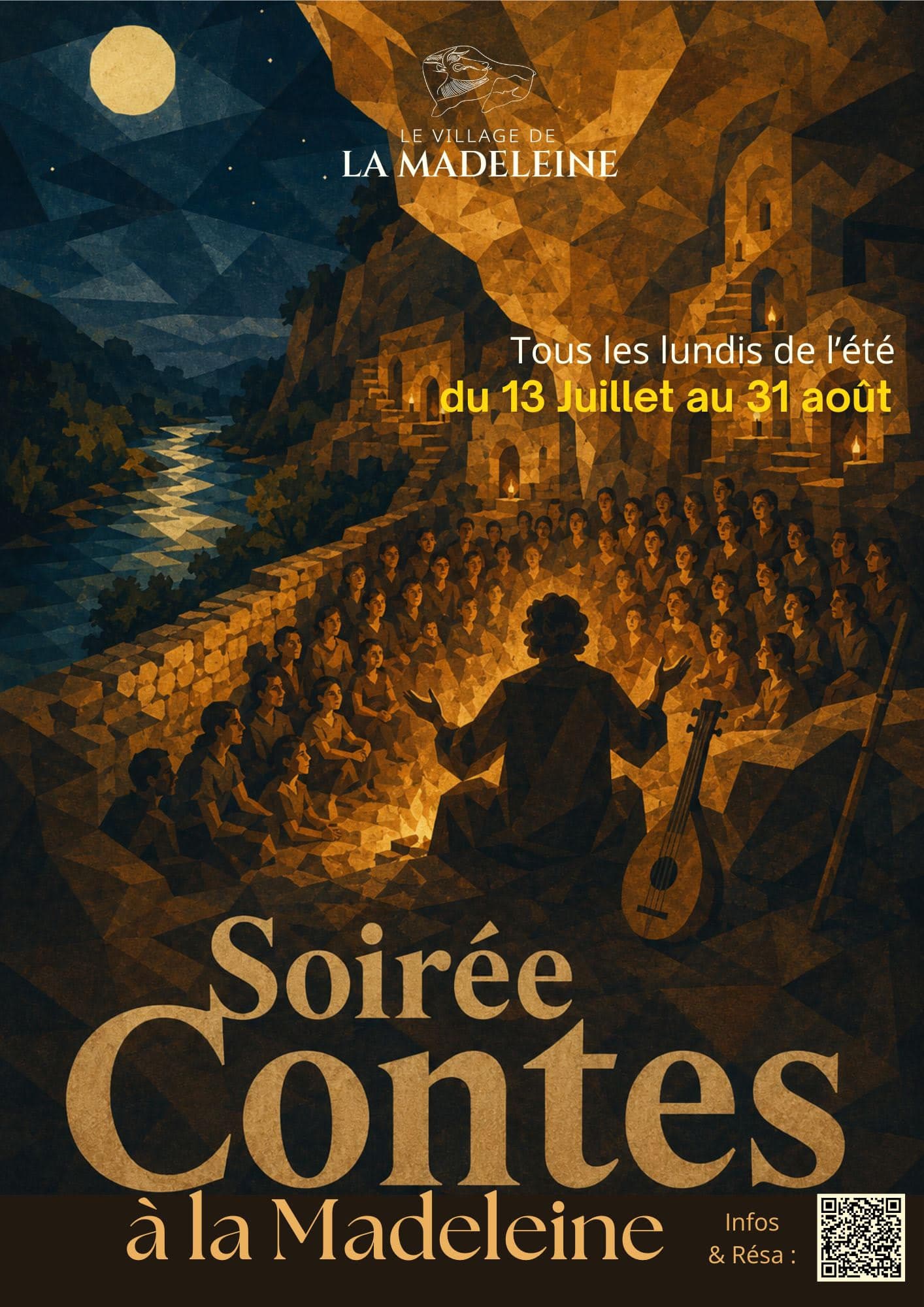 affiche La Madeleine nocturnes
