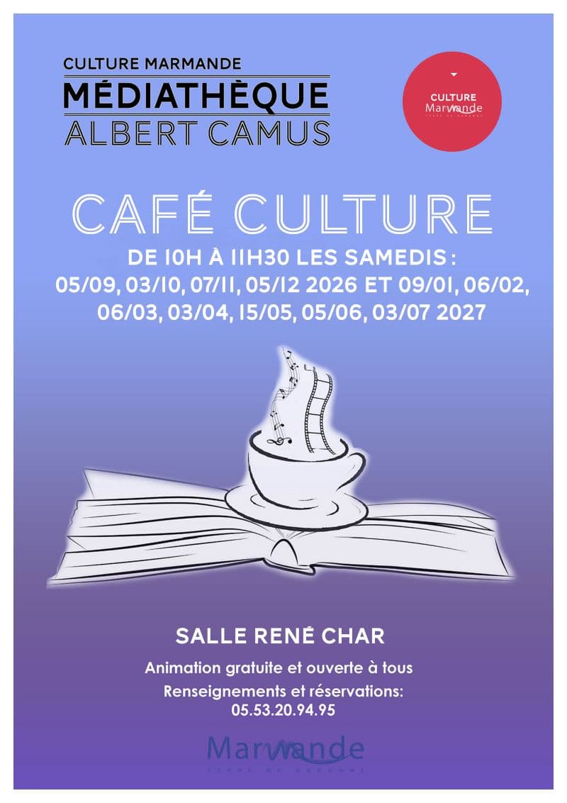 affiche cafés culture 26