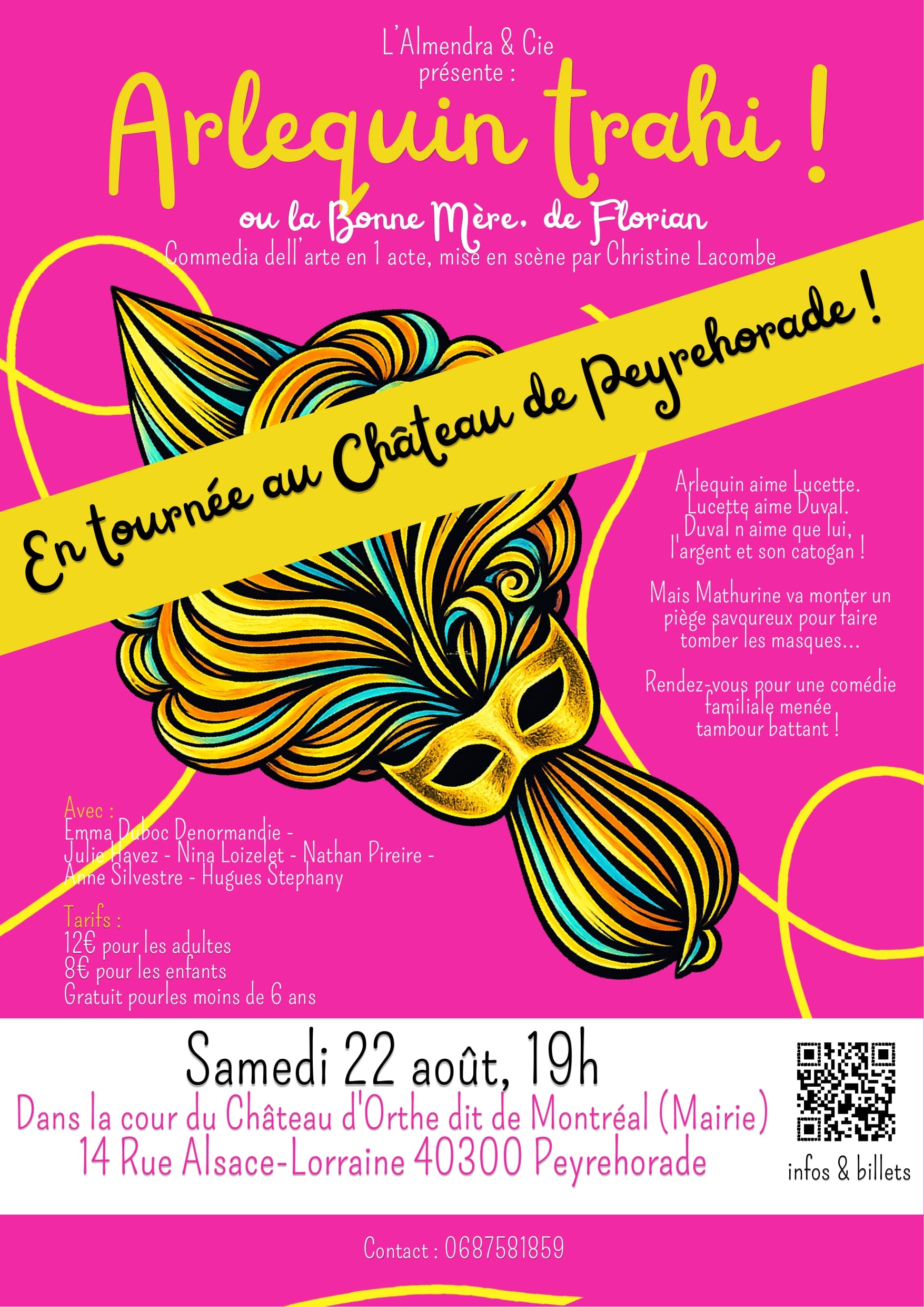 Affiche Arlequin