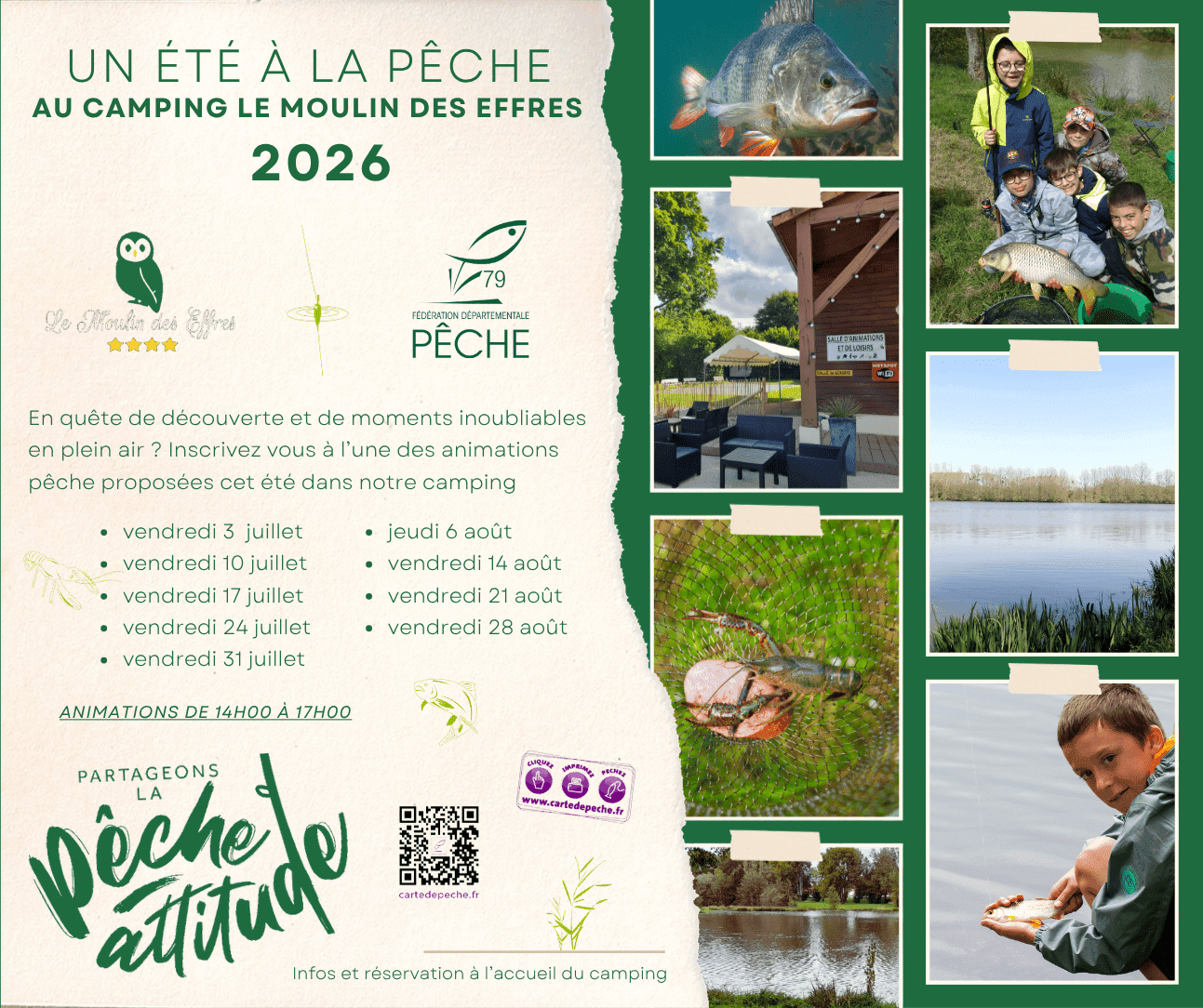 Initiation pêche - Un été au contact de la nature !