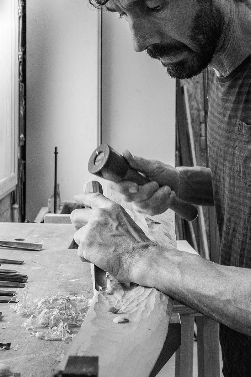 Jean-Christophe Robin, menuisier d'Art