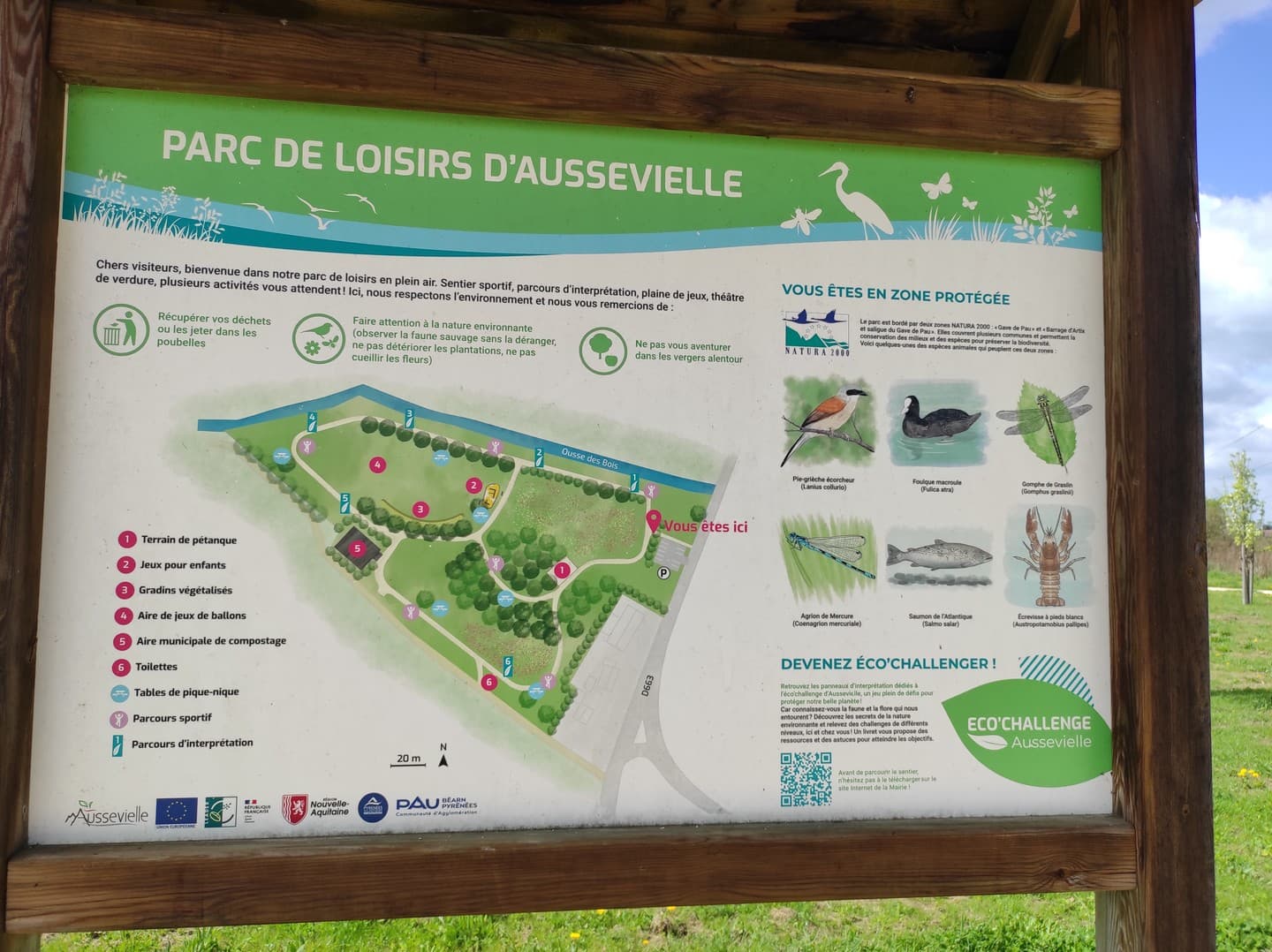 Aire de jeux pour enfants - Aussevielle -