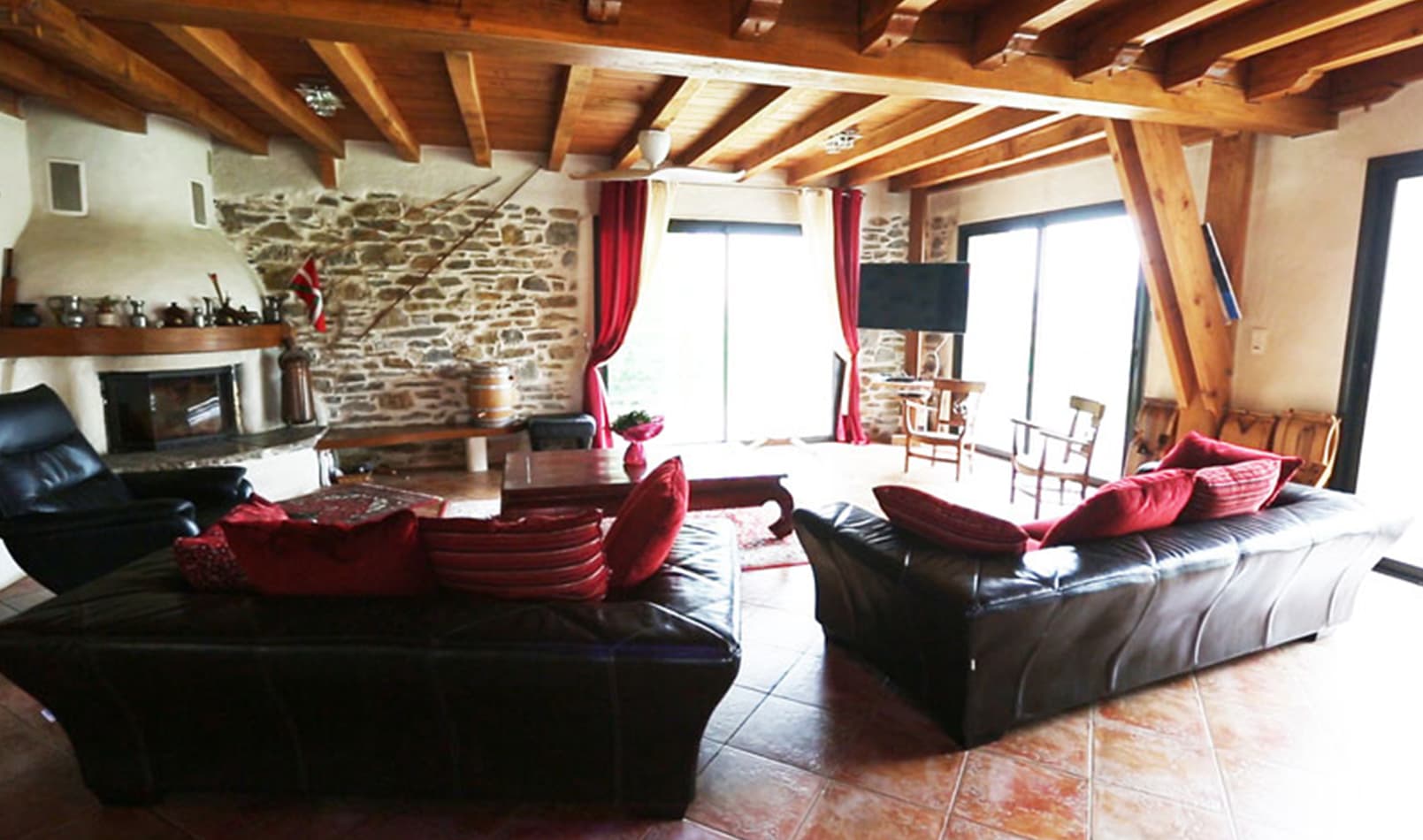 Chambres d'hôtes Pays Basque Azkena Salle de séjour