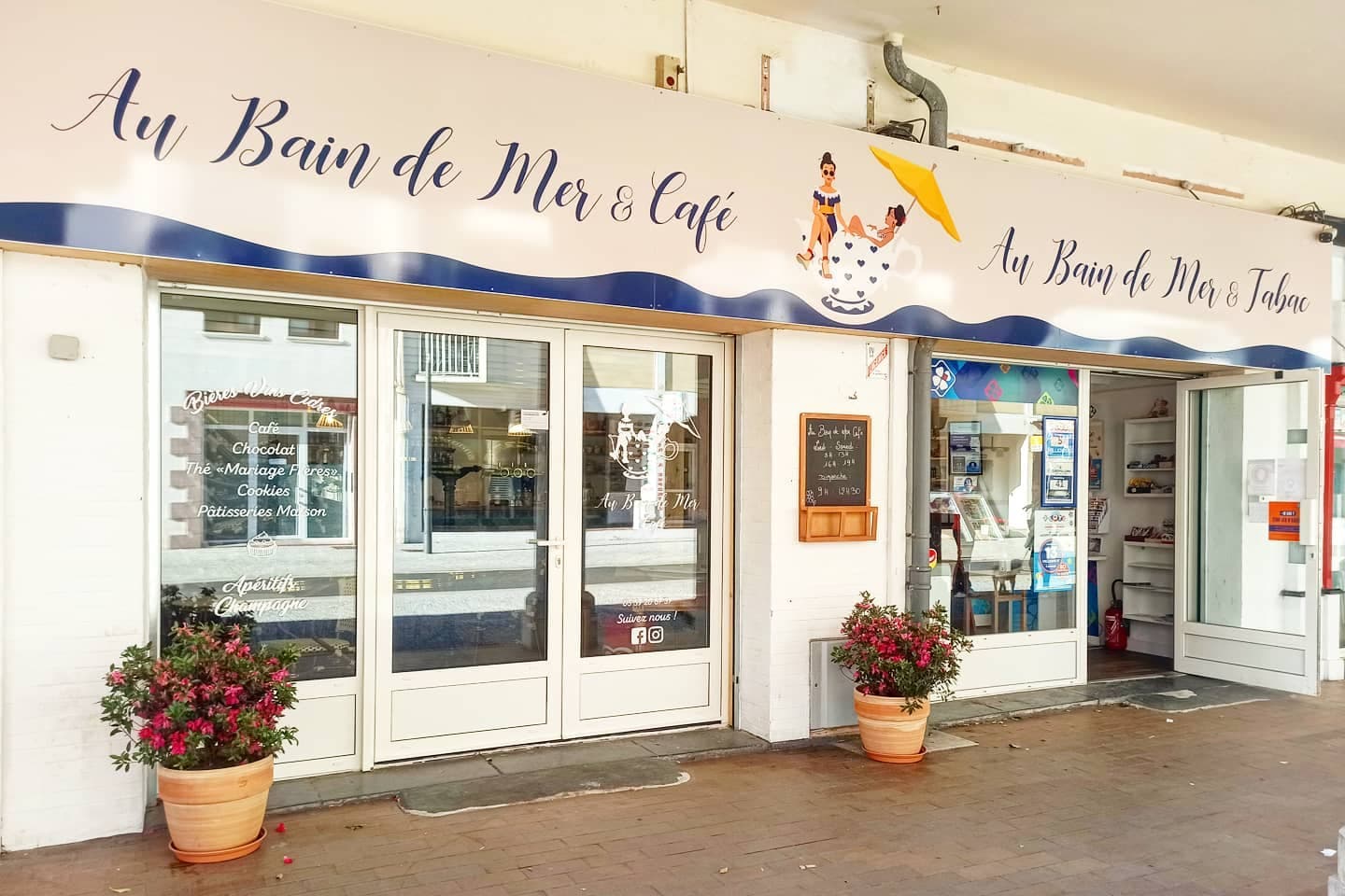 bain de mer et café hendaye tabac
