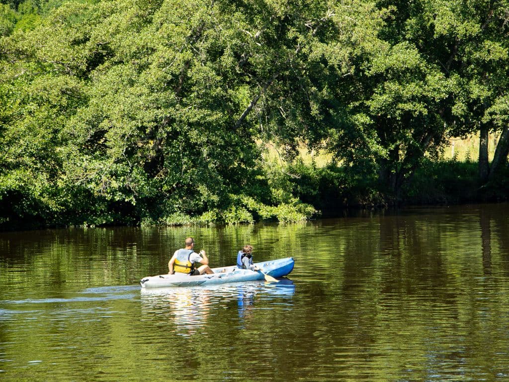 Base nautique Saint-Victurnien, canoë sur la Vienne