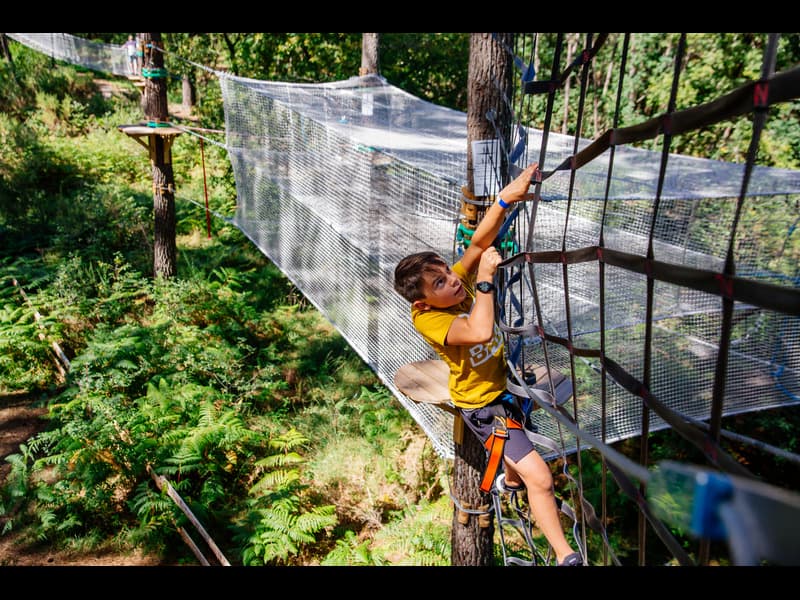 Parcours d'accrobranche