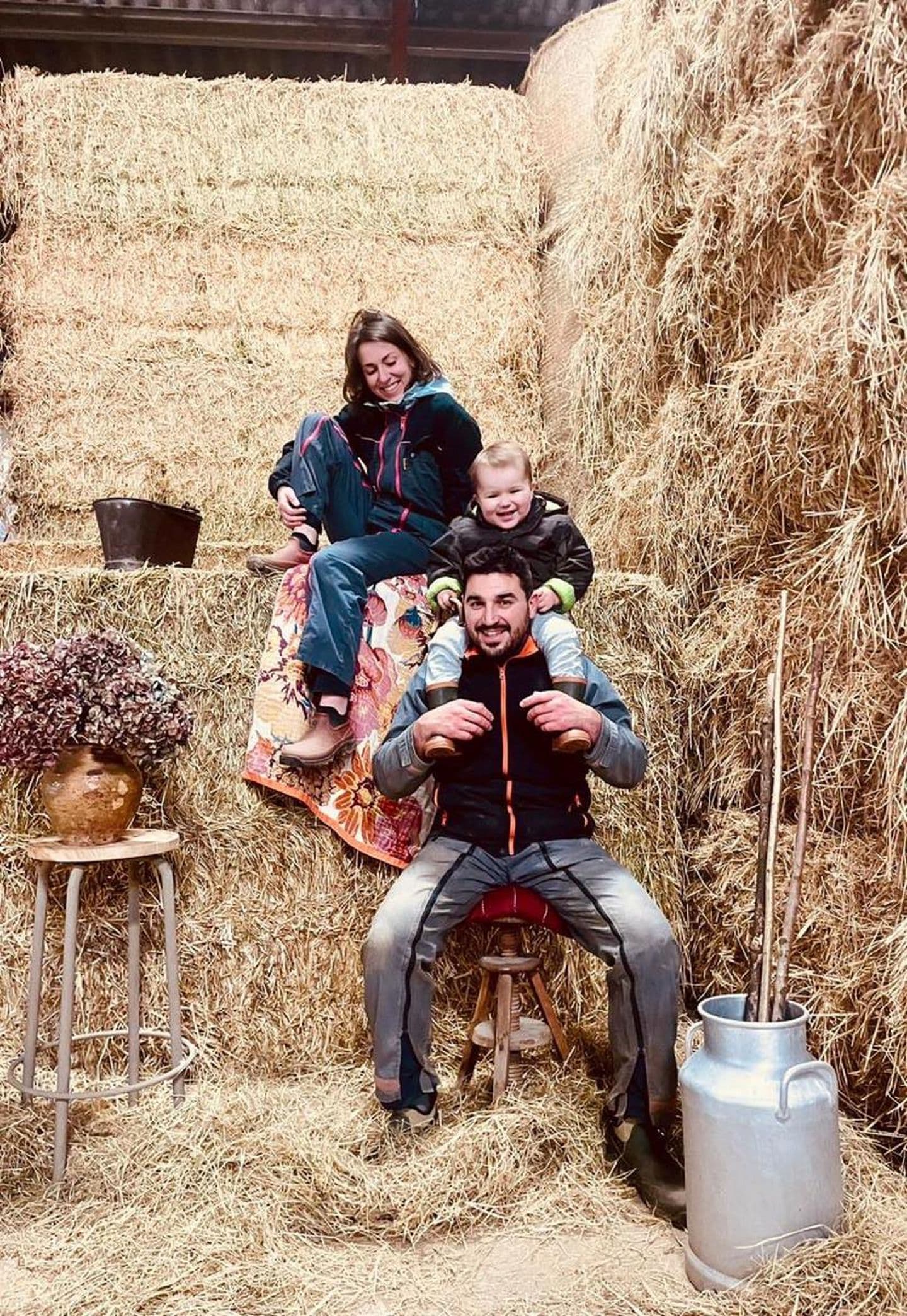 La Ferme Bidalot à Issor : Maxime, Maite et Valentin
