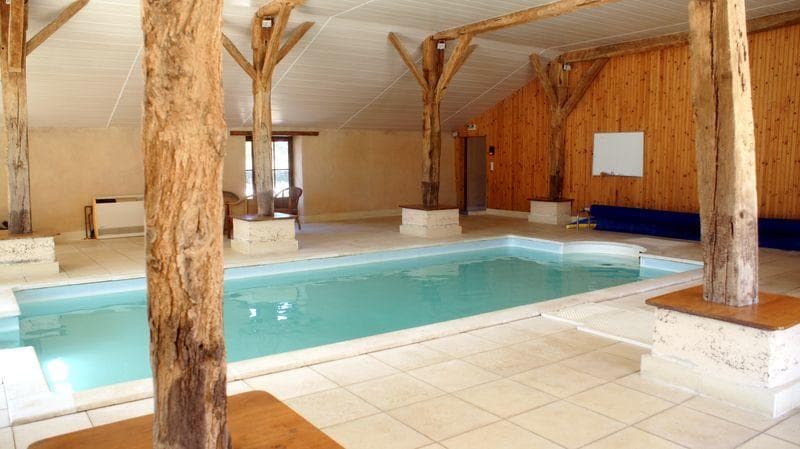 Piscine couverte chauffée