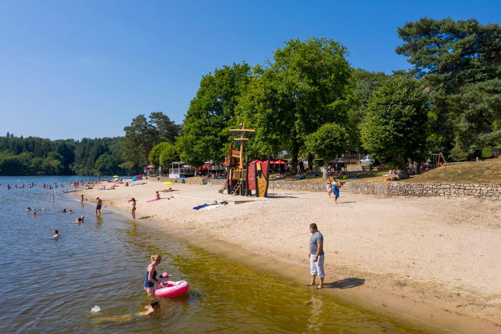 Plage du lac
