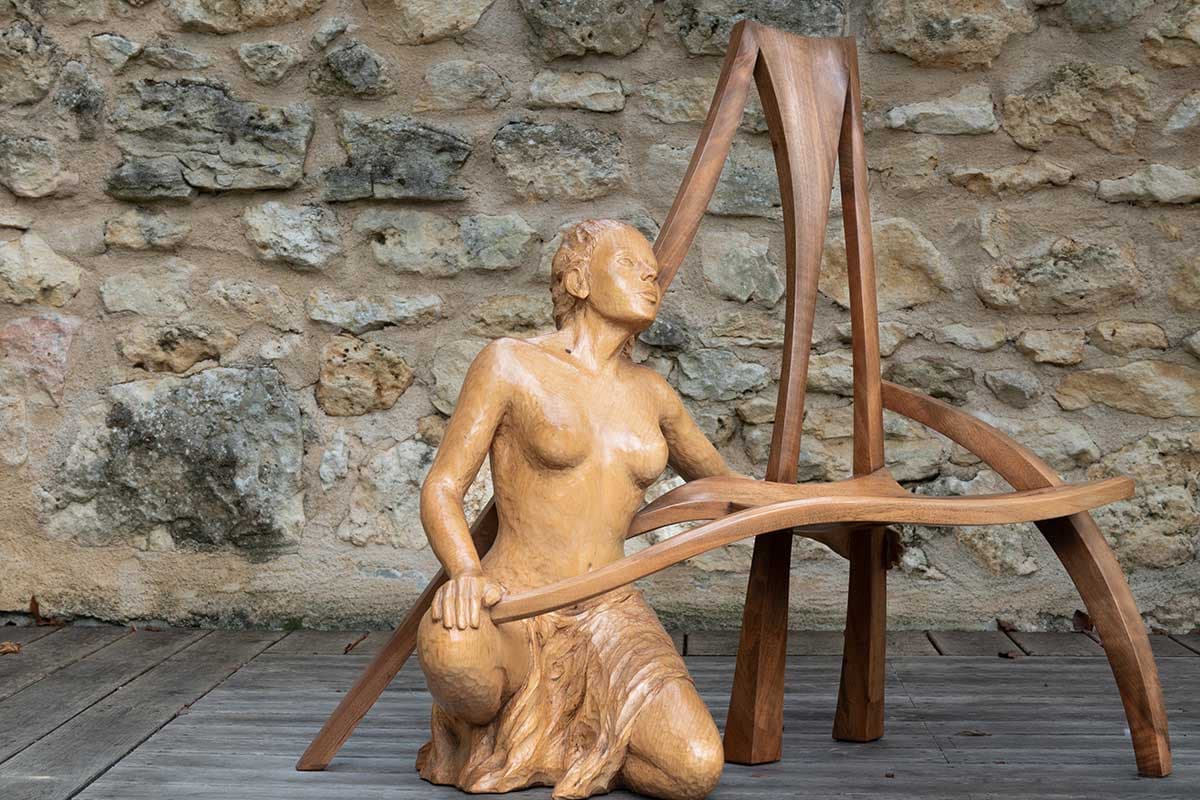 Jean-Christophe Robin, menuisier d'Art - chaise