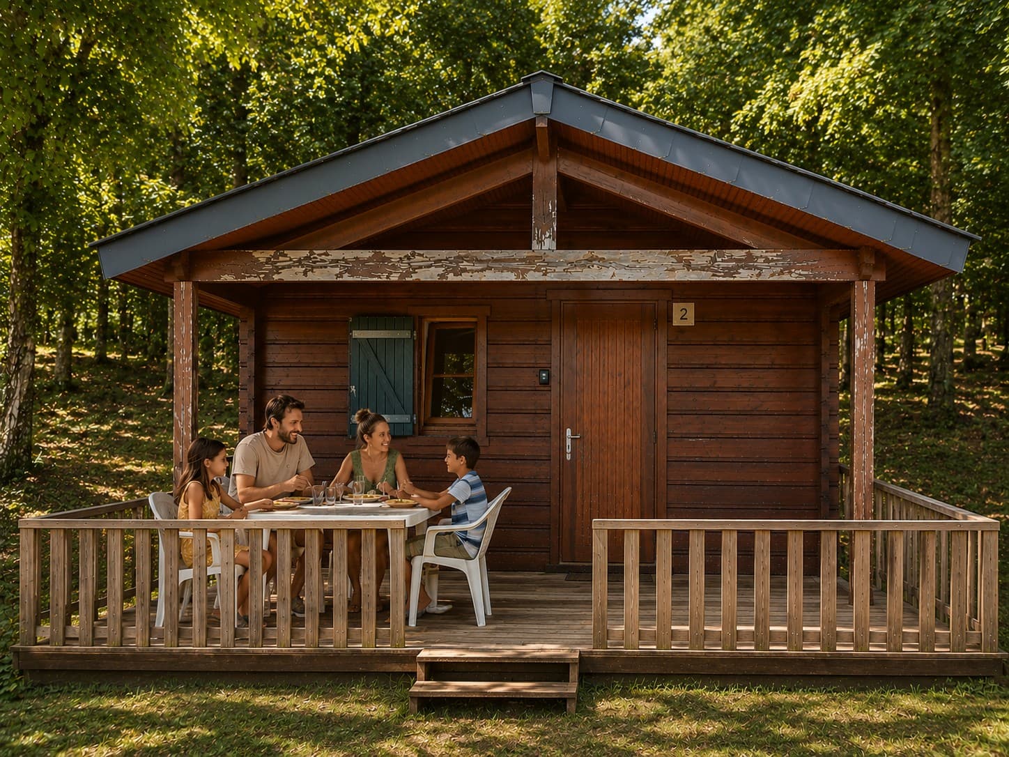 chalet 4pers extérieur