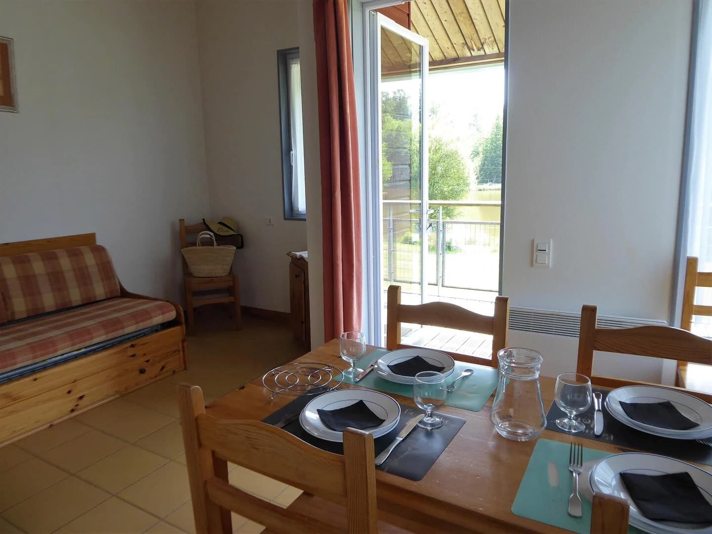 chalet 5-7 pers. vue lac