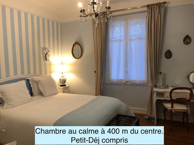 chambre bleue