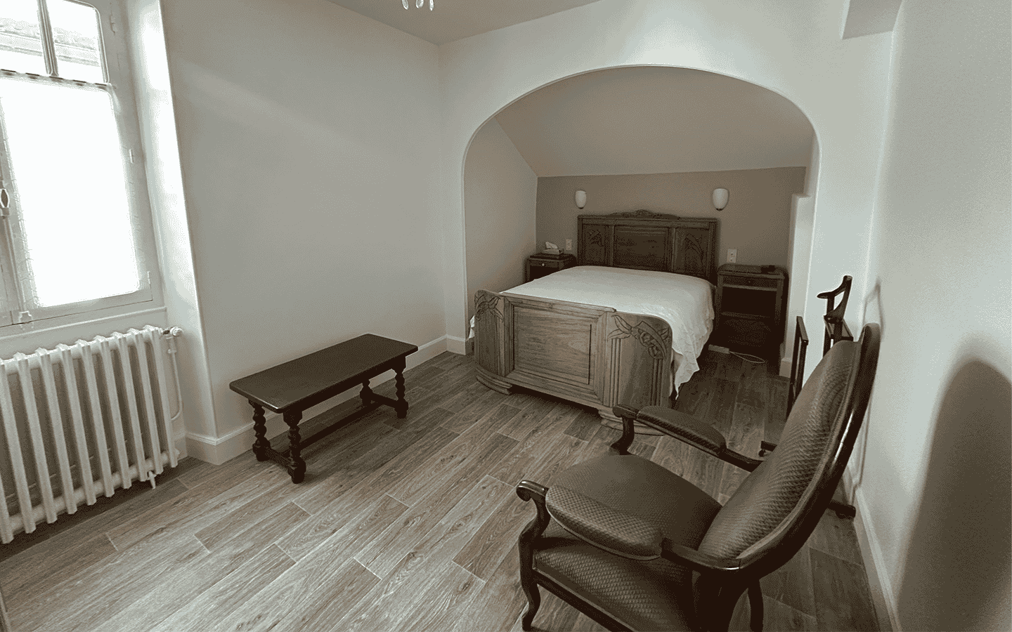 Chambre parentale Maison Gure Doya Mauléon Soule Pays Basque