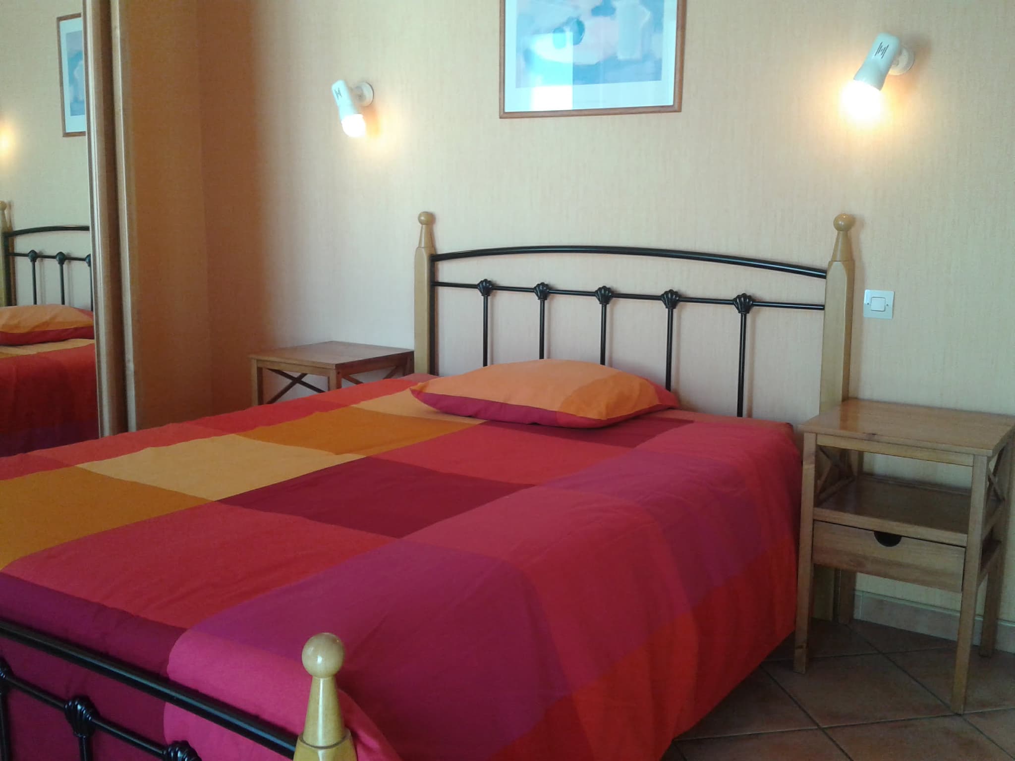 chambre rouge