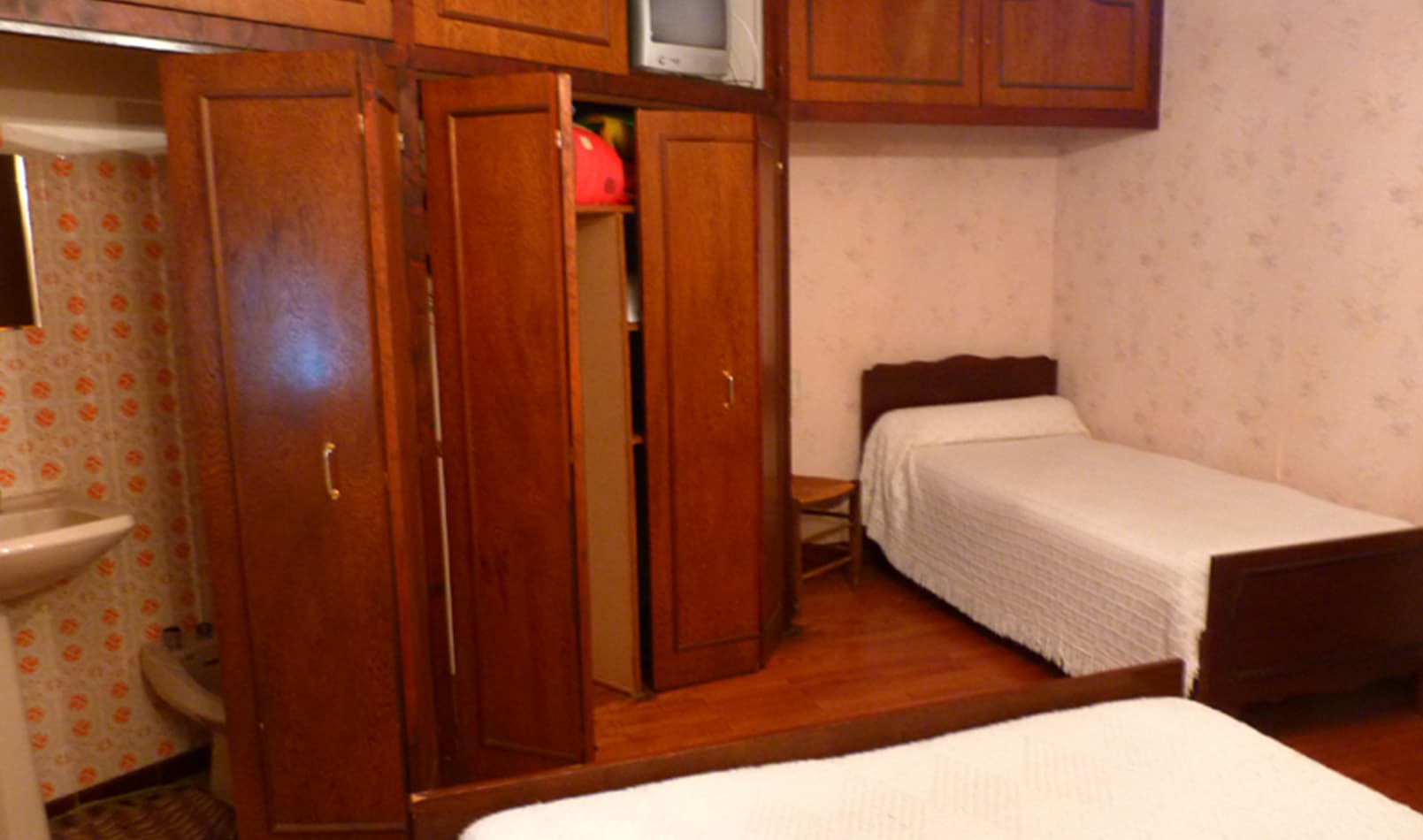 Chalet Marie Jo chambre blanche 2 Chéraute Soule