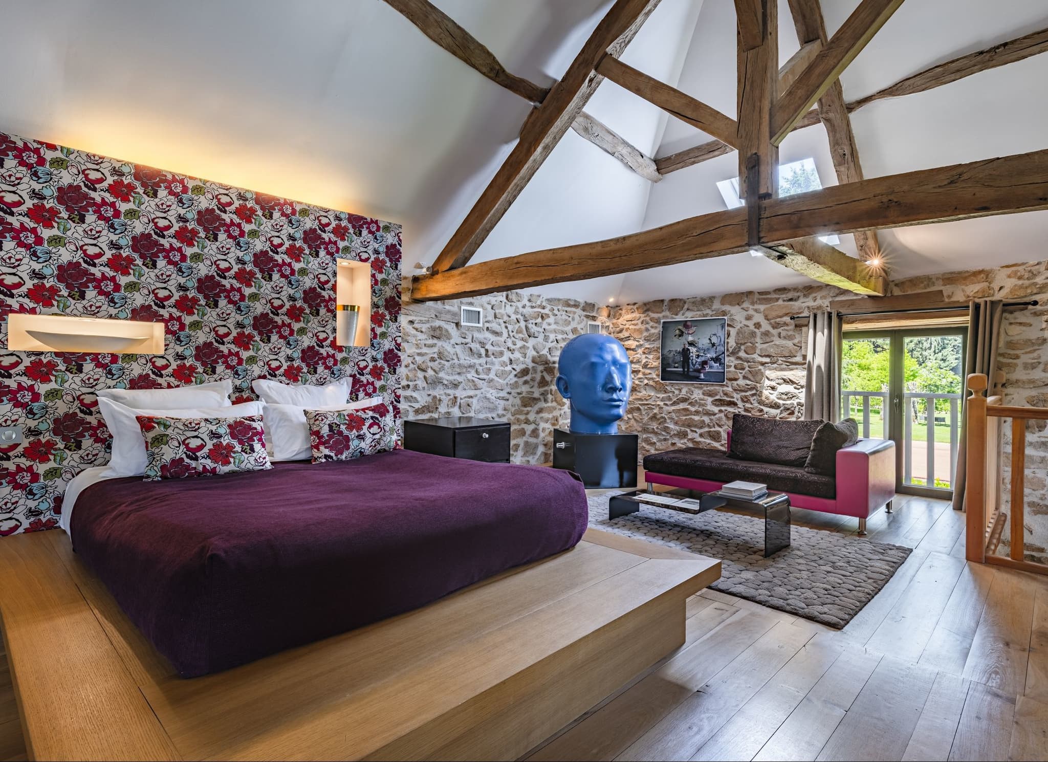 Villa Le Pavillon Suite parentale à l'étage