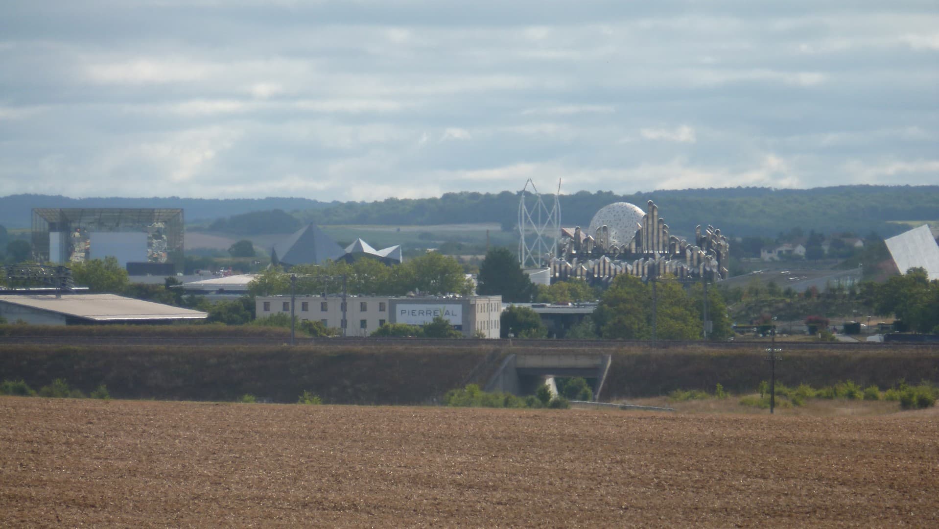 Vue Futuroscope