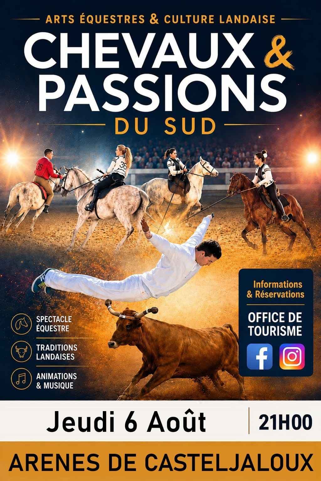 chevaux toros passion_spectacle_arènes casteljaloux_fma2026