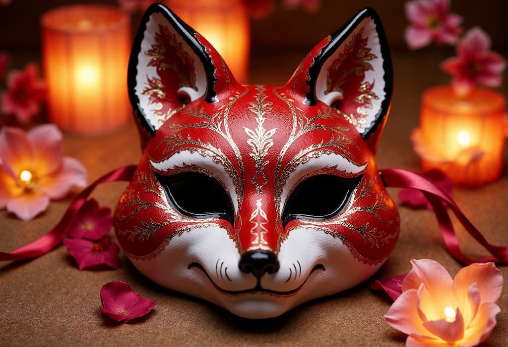 masque Kitsune