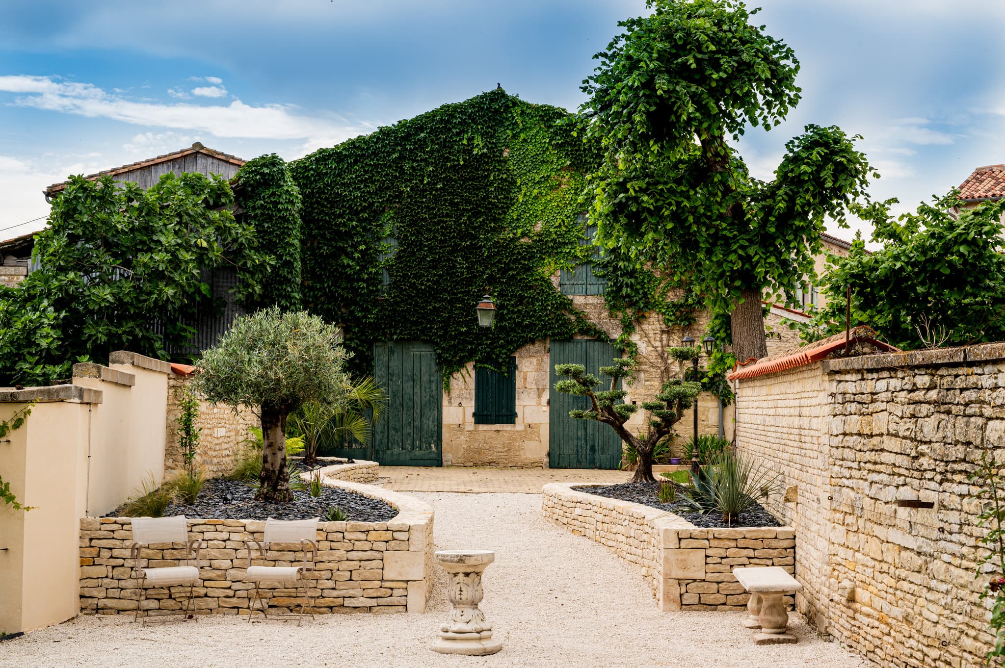 La cour intérieure
