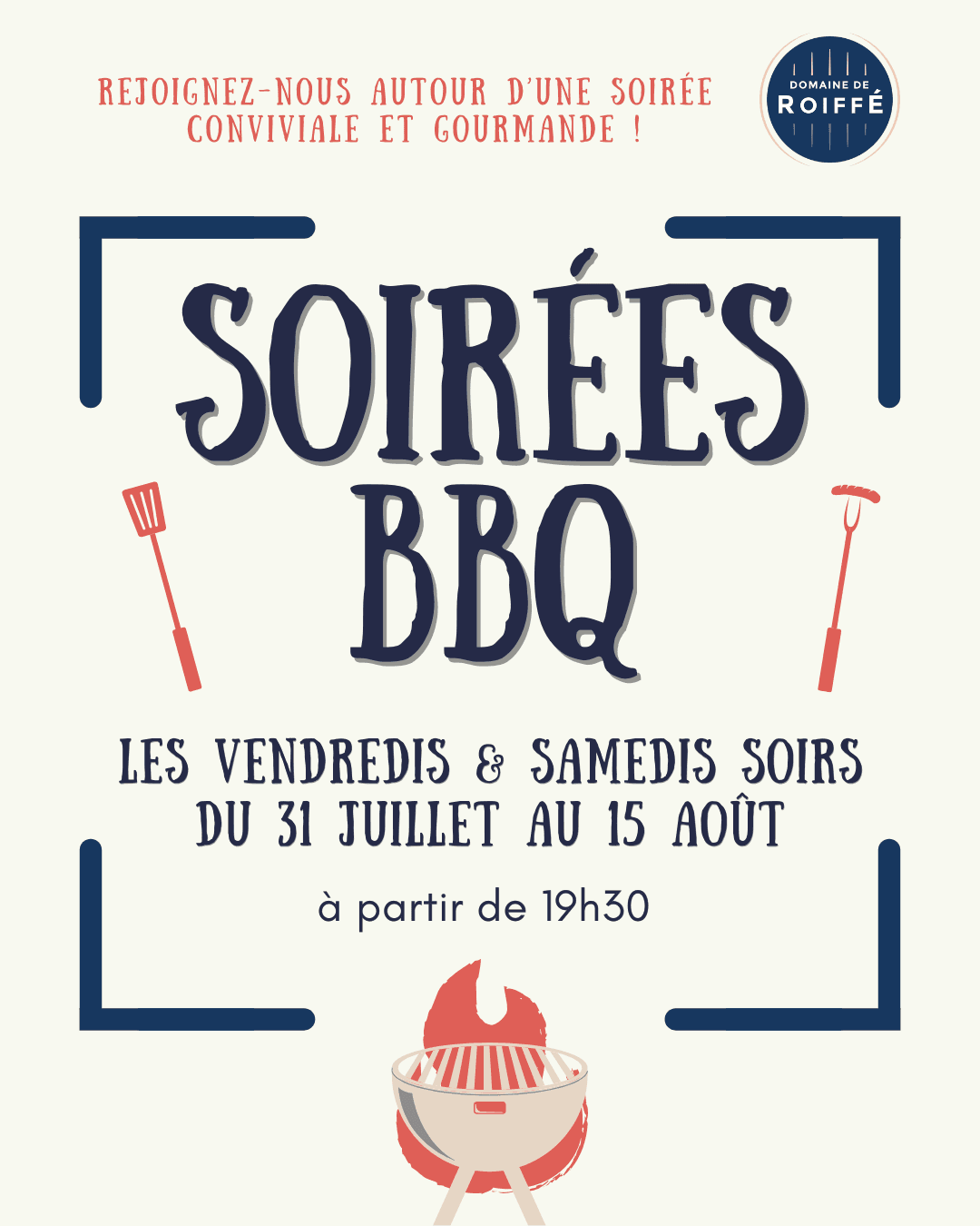 Soirée BBQ - Instagram - été 2026