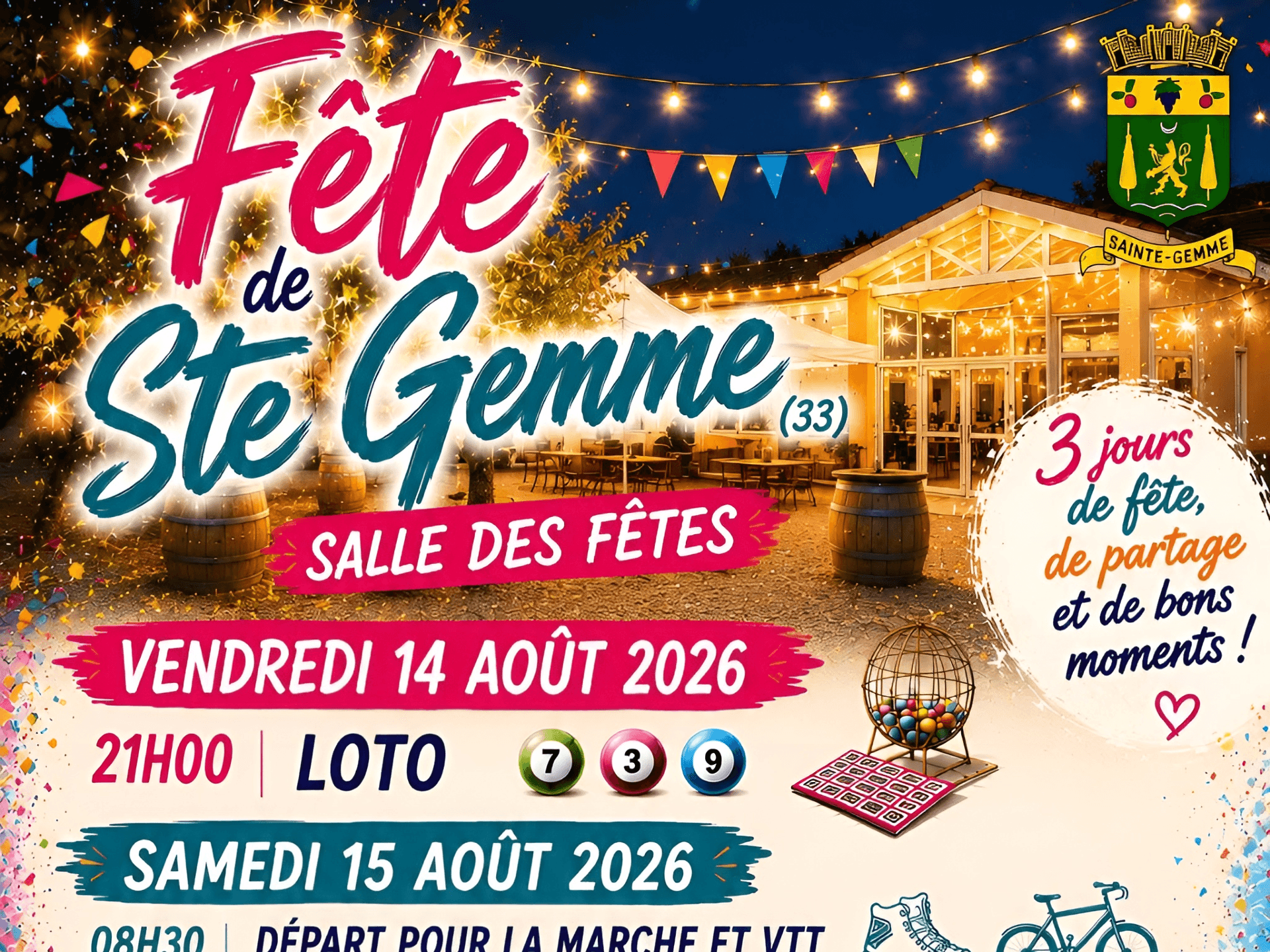 fête Ste Gemme