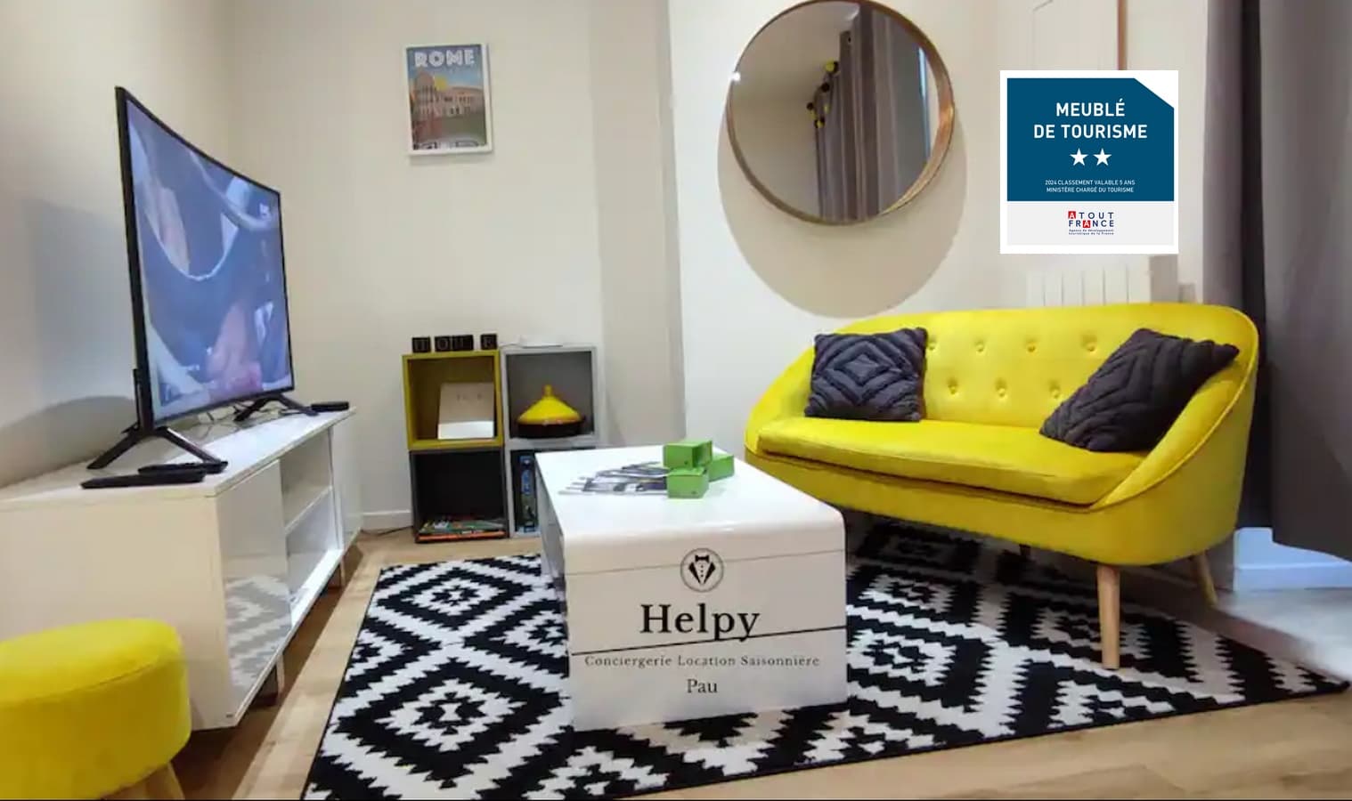 Appartement Lespy/ helpy - Pau - salon