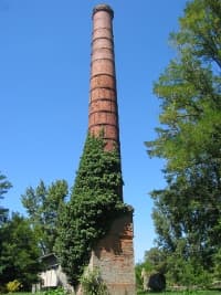 La cheminée des forges de Coly