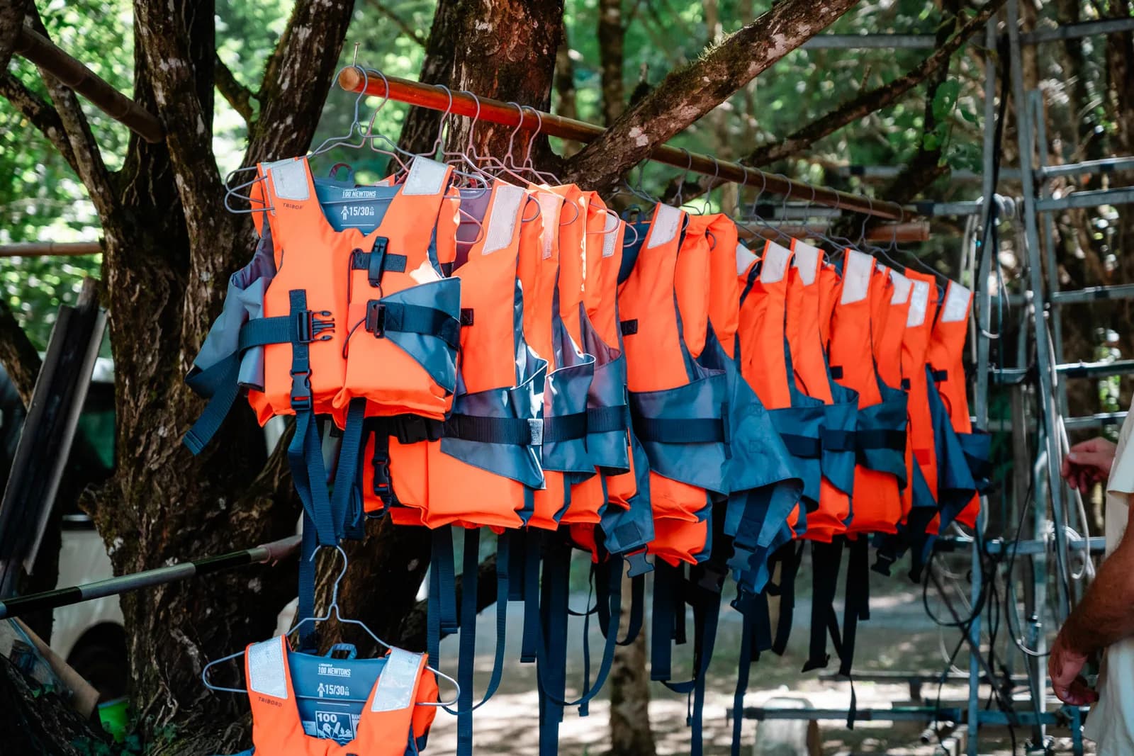 gilets canoes