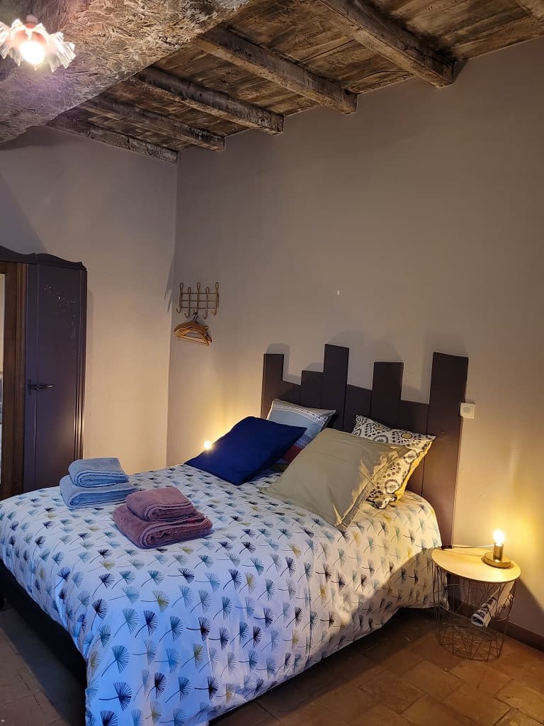 la chambre pour 2 personnes au rez-de-chaussée
