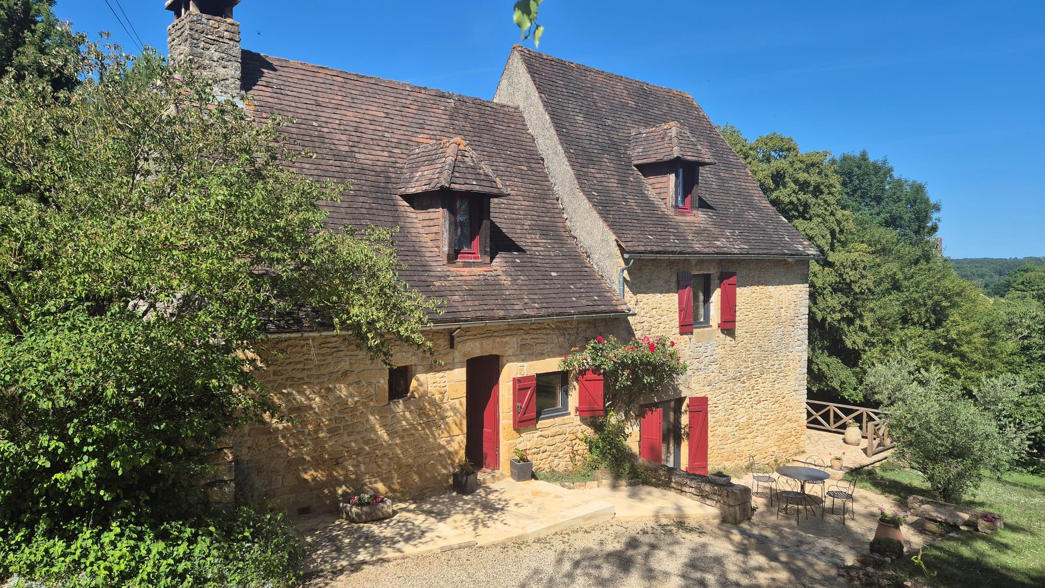 Maison Rouge avec piscine privée au nord de Sarlat_19