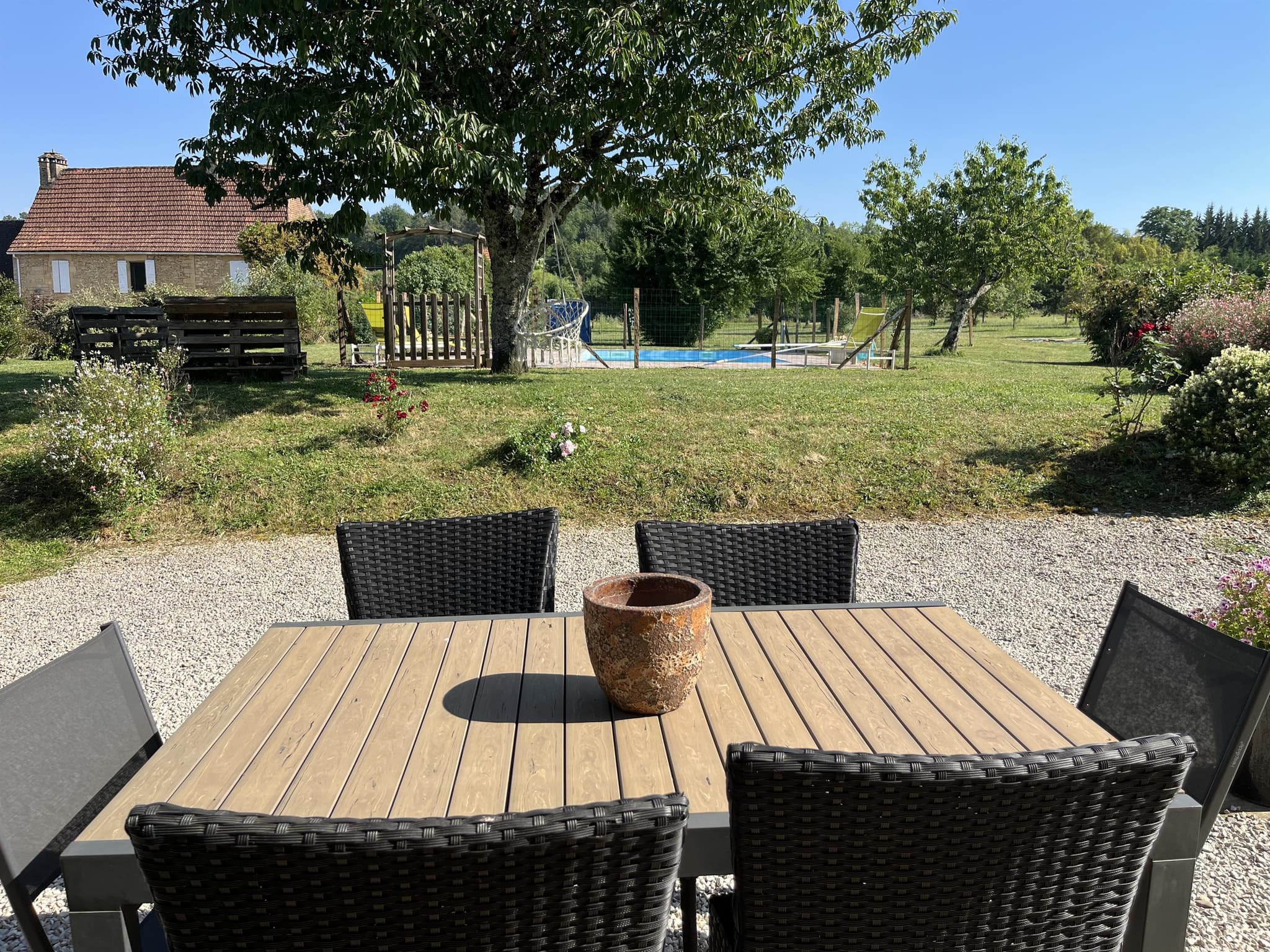 La Truffière piscine privée et clim proche Sarlat_6
