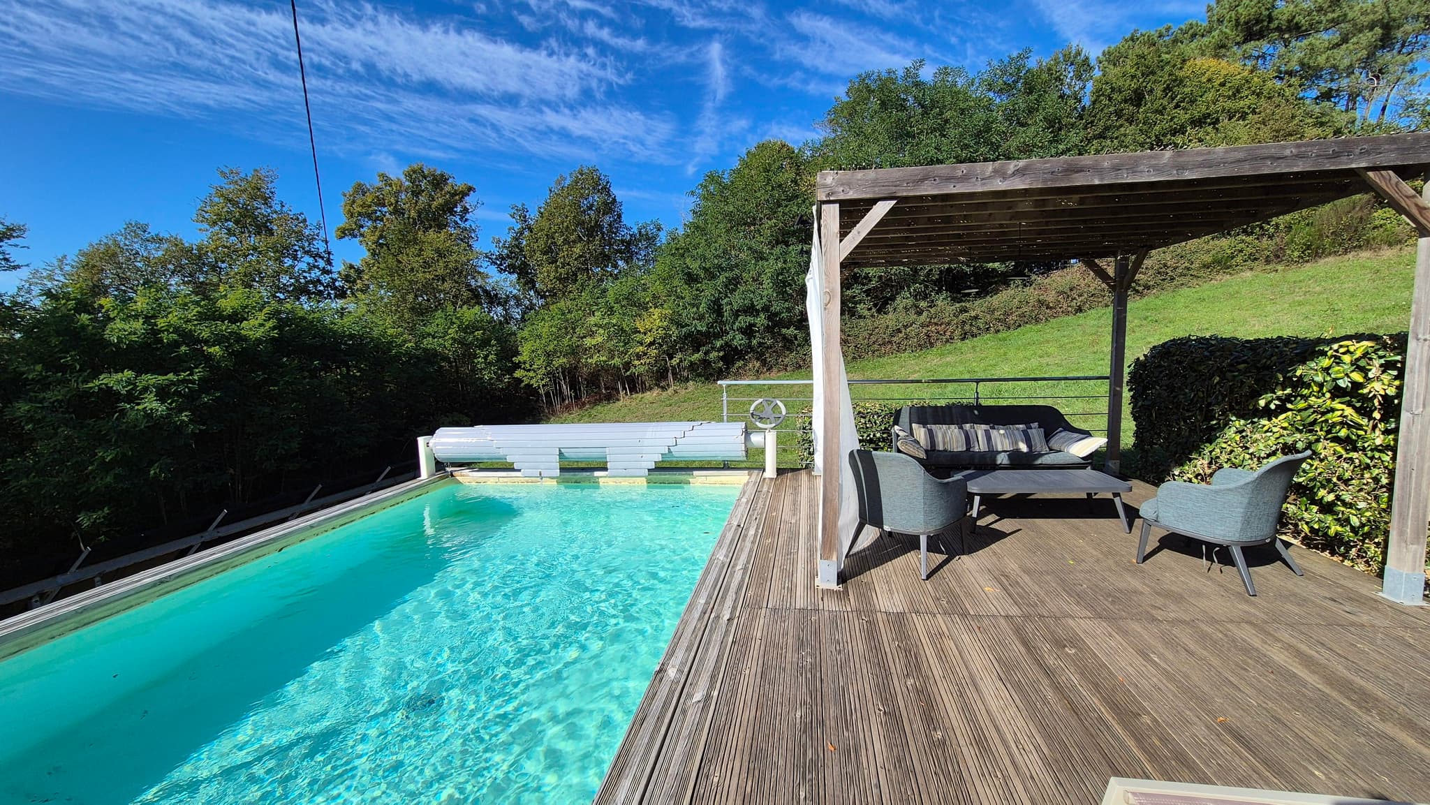 Les Combes avec piscine chauffée au nord Sarlat_2