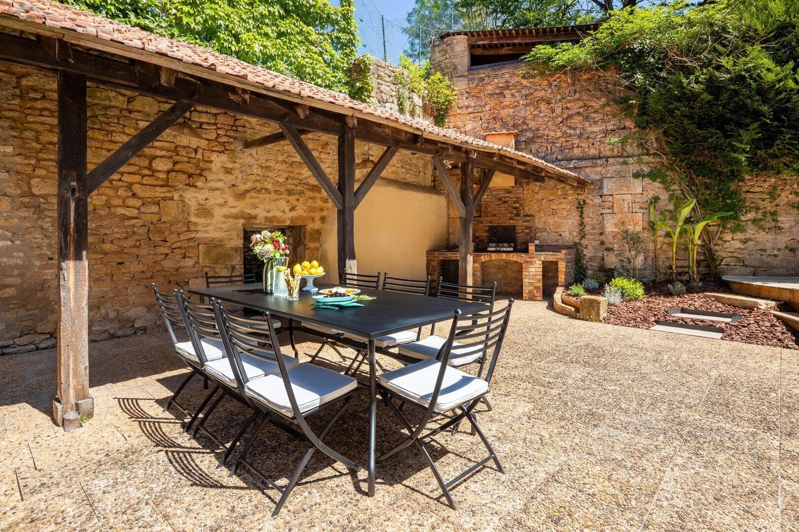 Maison des Chanoines piscine privée à Sarlat_3