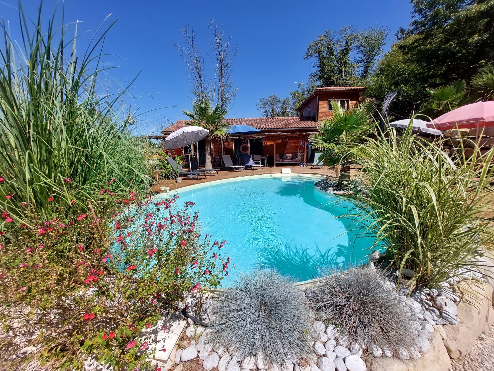 Domaine du Bois de Treillou climatisé et piscine_16