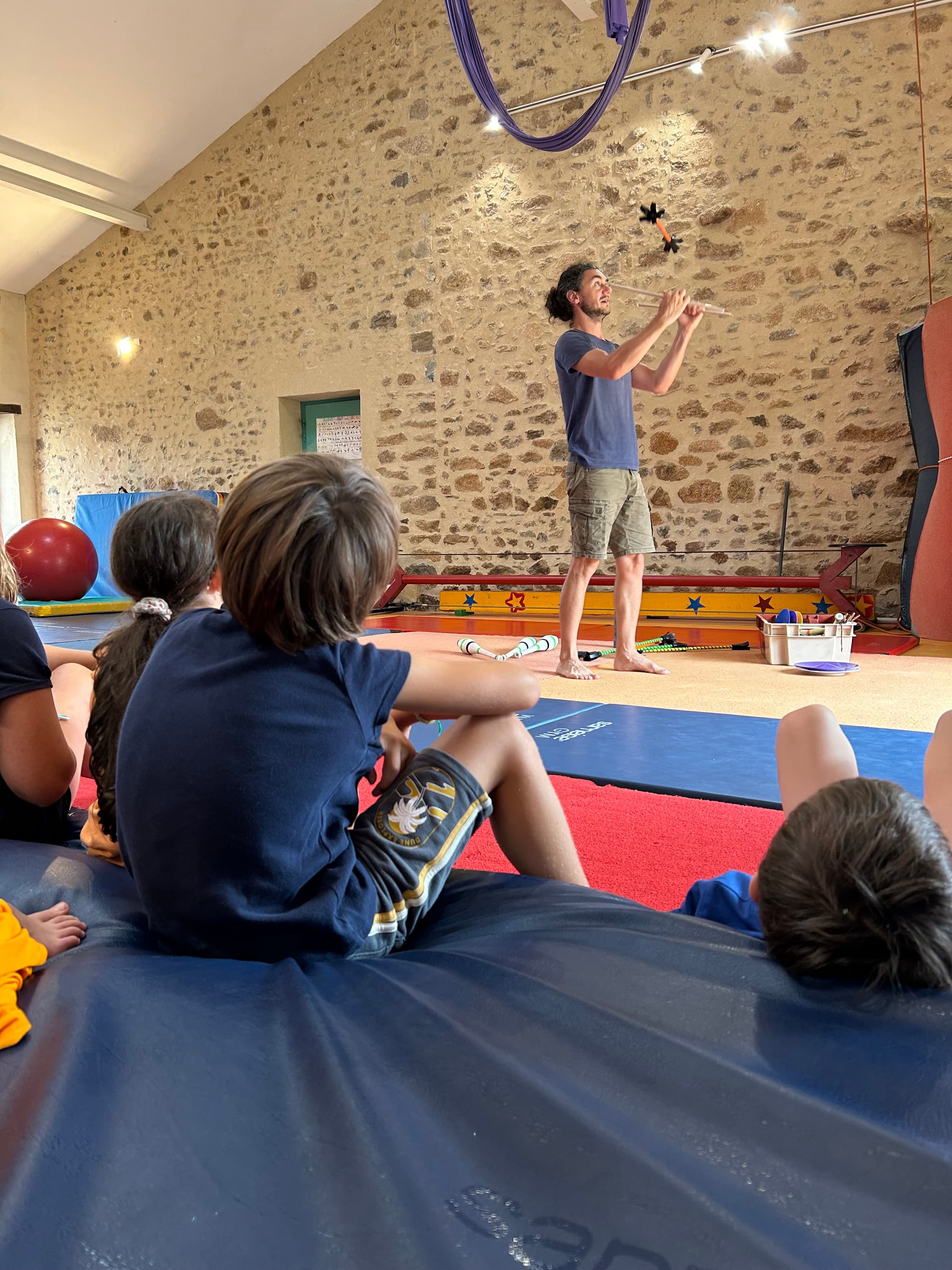 Cirque au CPA Lathus