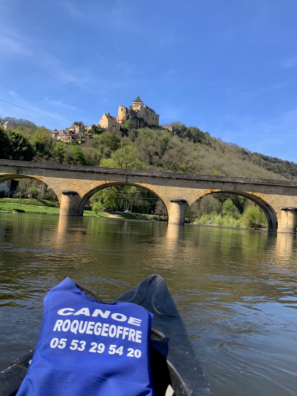 AUX CANOËS ROQUEGEOFFRE DU PORT D'ENVEAUX