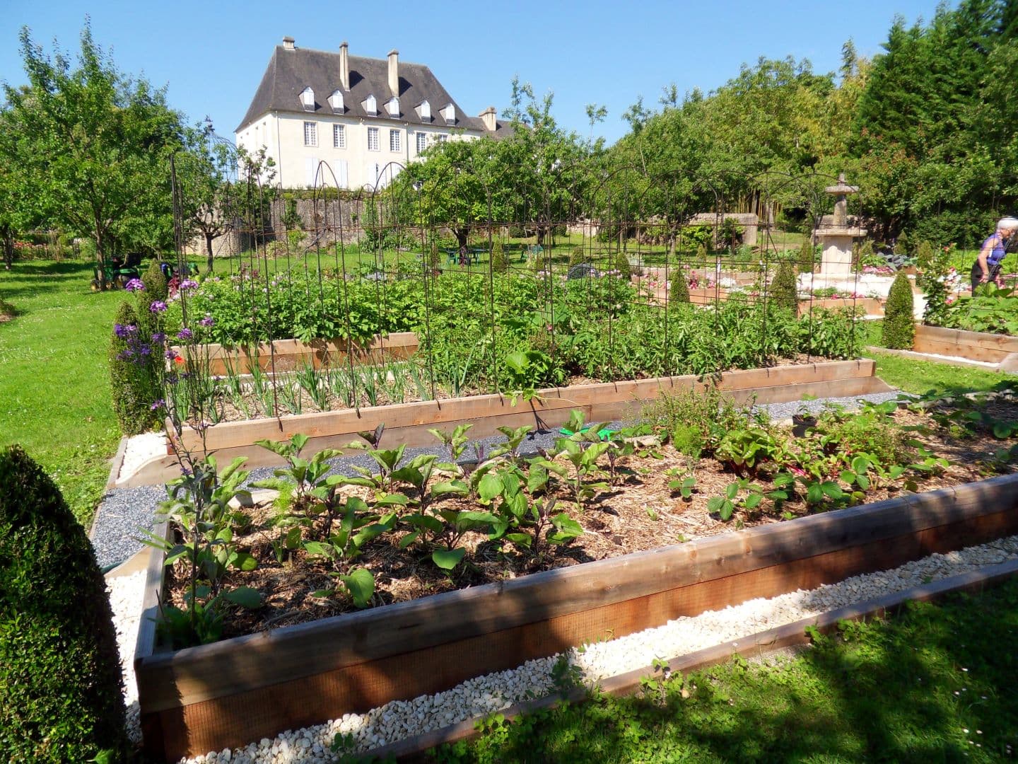 jardins chateau viven crédit chateau Viven Potager