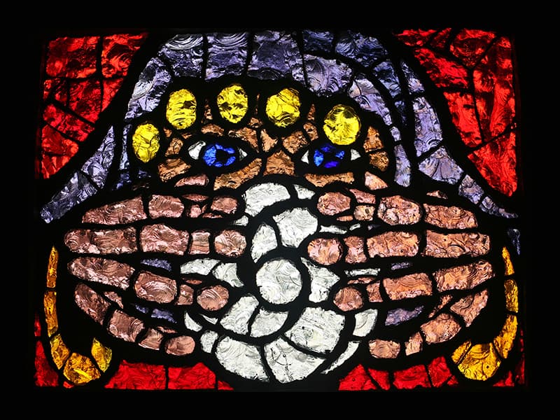 Vitrail et mosaïque