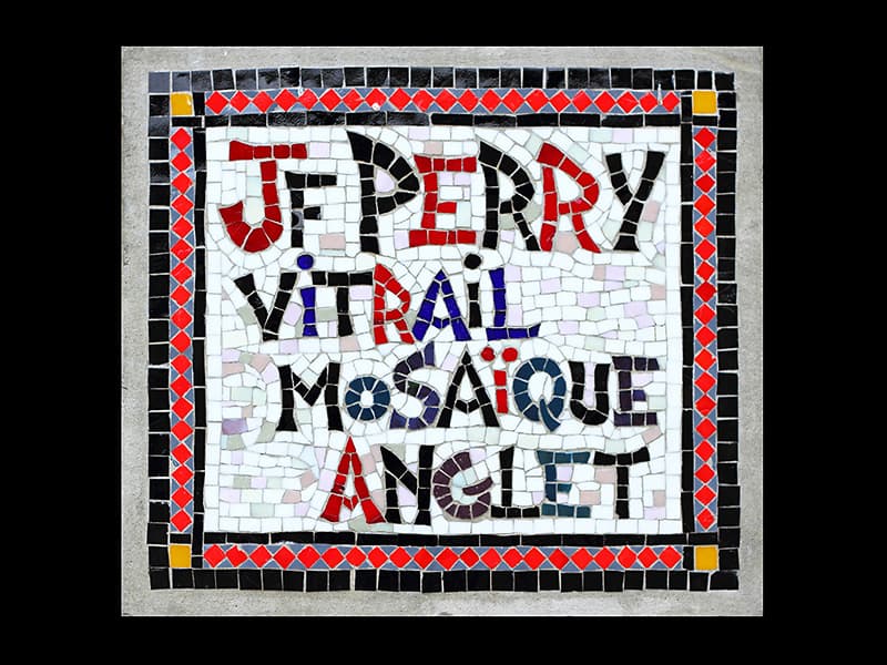 Vitrail et mosaïque