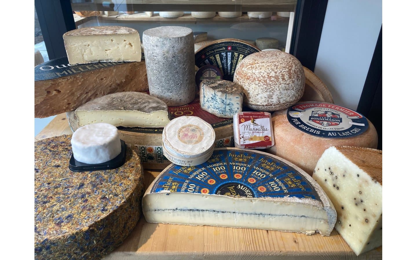 Laiterie Paloise fromages fleurs