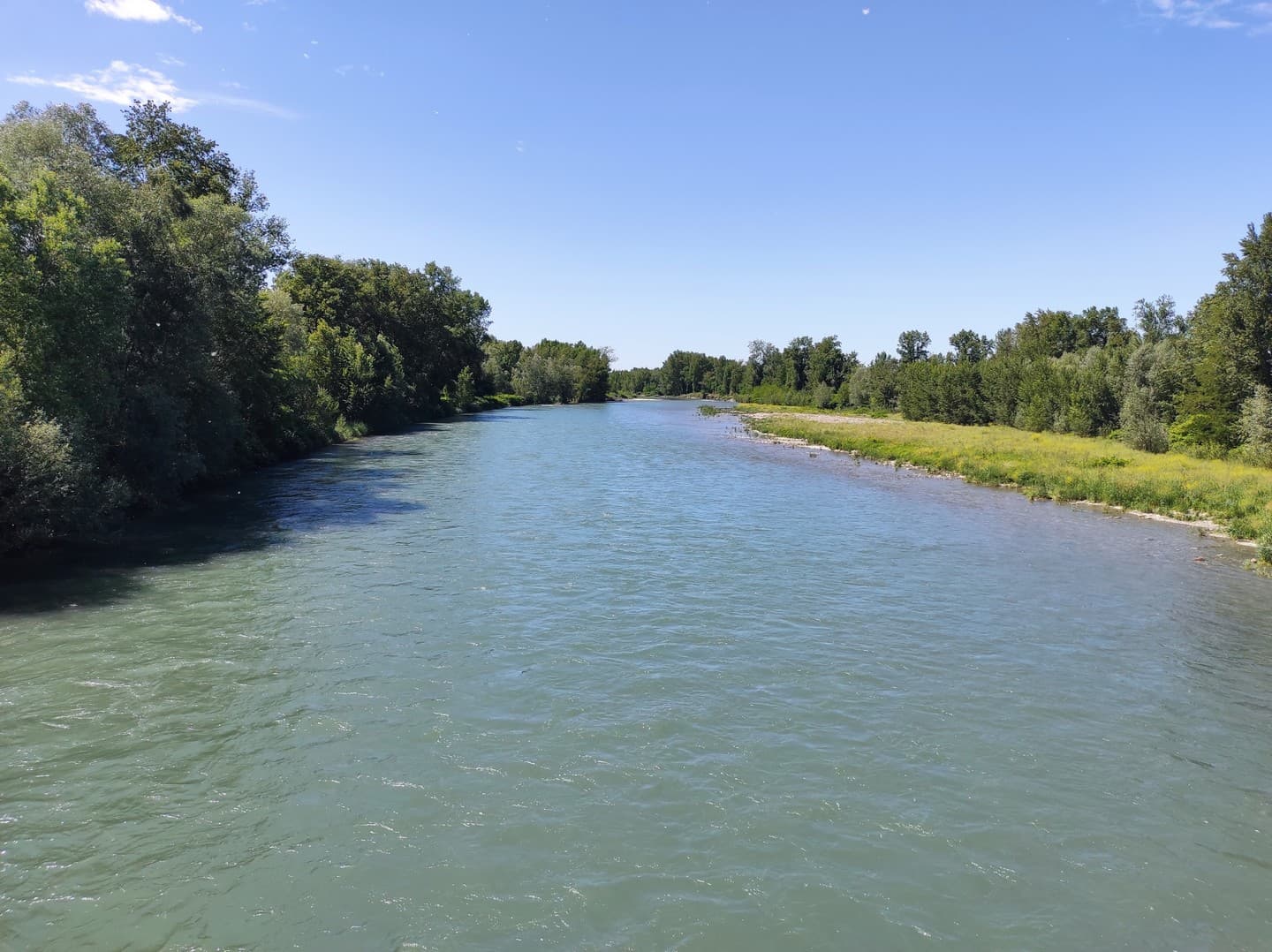 Lacs de Laroin - Laroin - le gave au bord du sentier