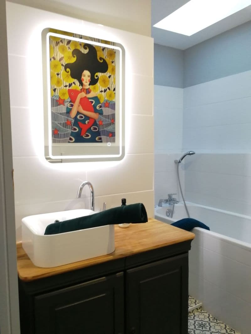 le gite du fou salle de bain.