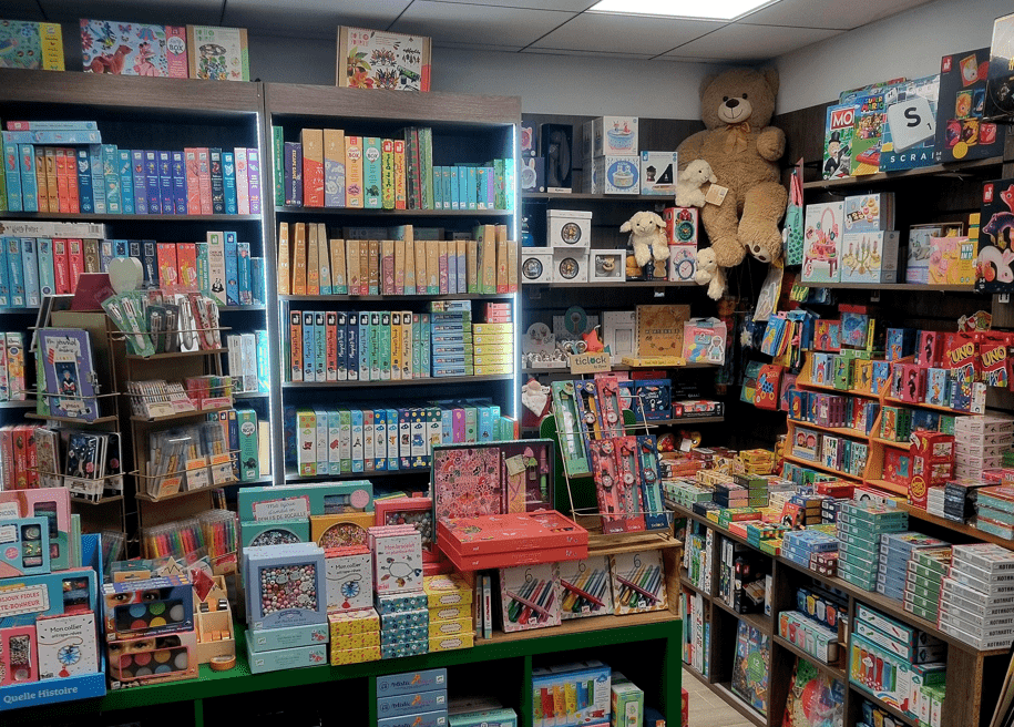 librairie plage jeux enfants hendaye