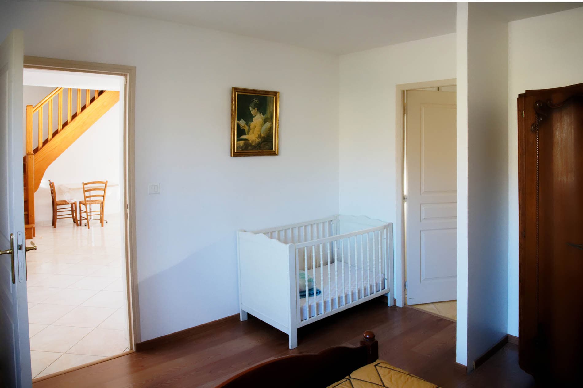 GÎTE LA CHÂTAIGNERAIE - lit BB suite parentale