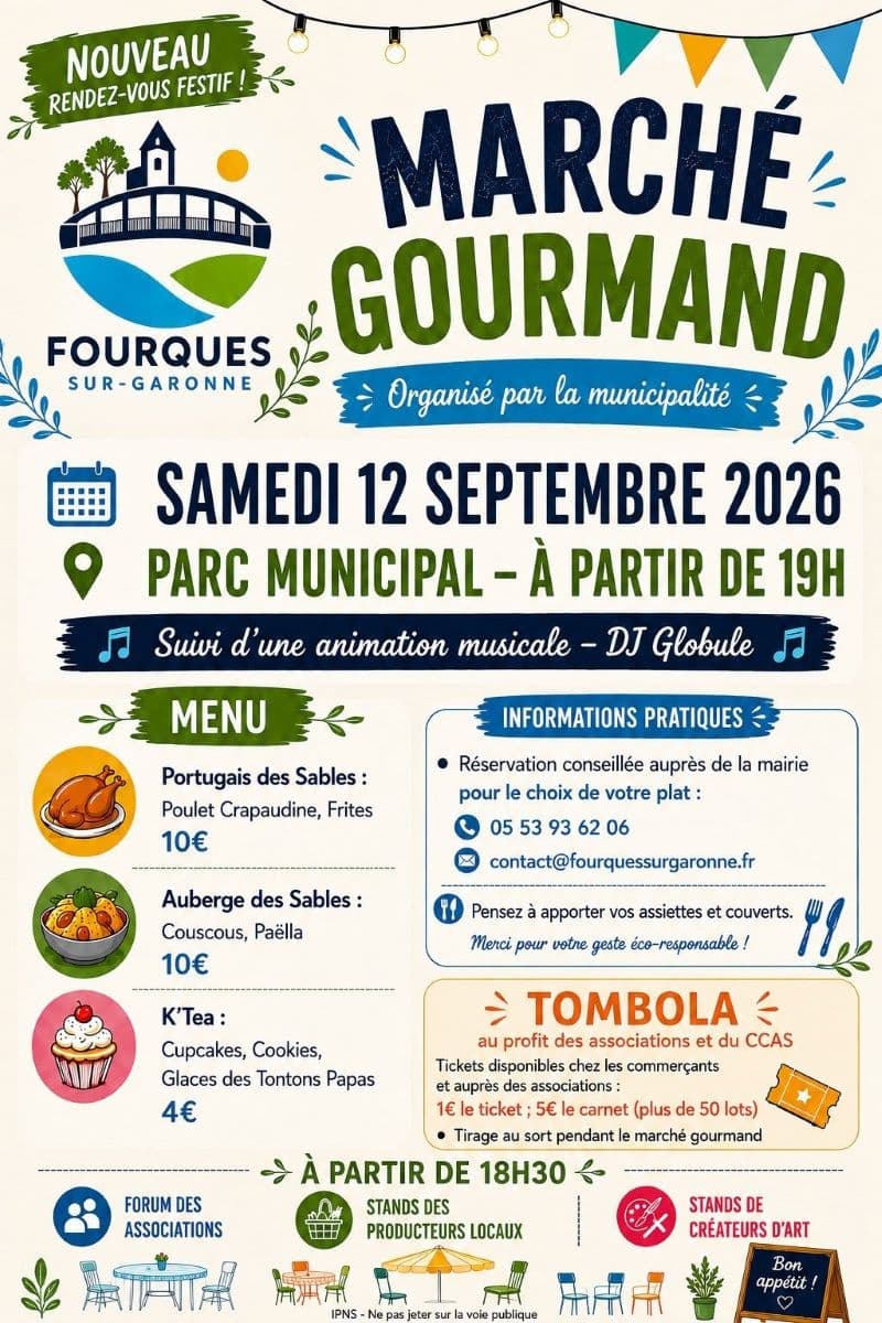 mache gourmande fourques sur garonn e12 sept