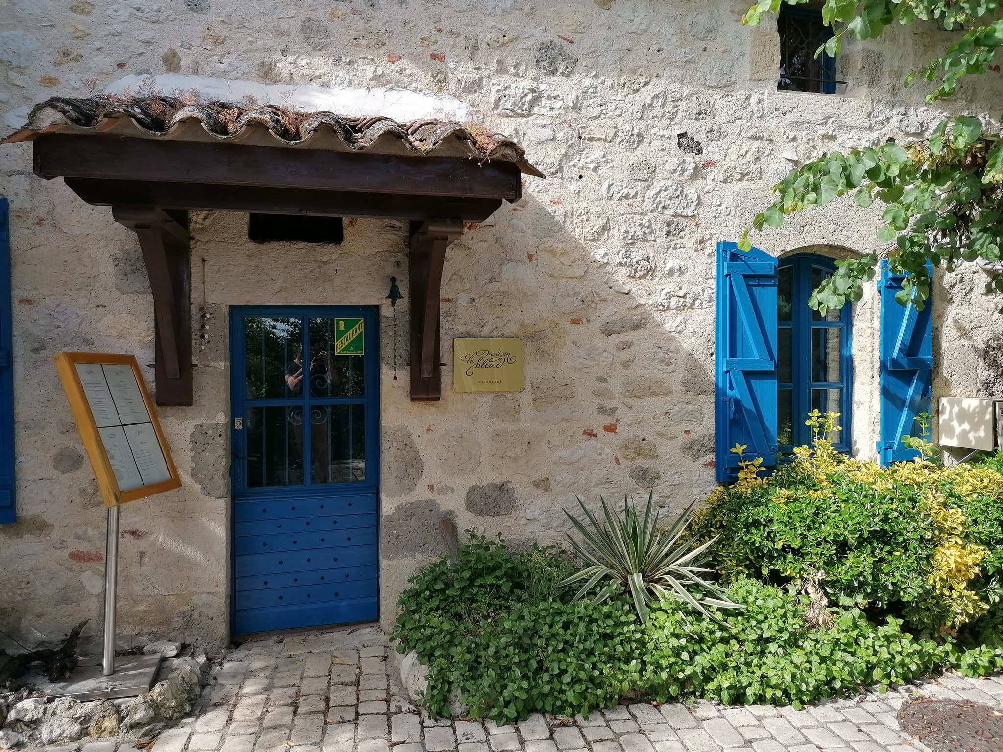 maison bleue
