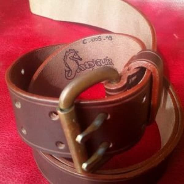 miramont de guyenne-sand cuir artisanat-ceinture