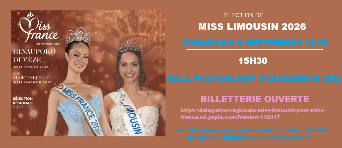 miss limousin 2026
